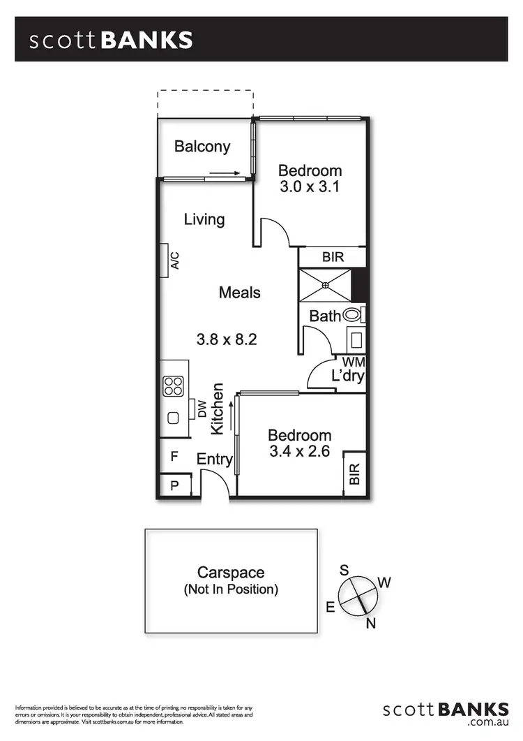 Floorplan of Homely apartment listing, 303/56 Kambrook Road, Caulfield North VIC 3161