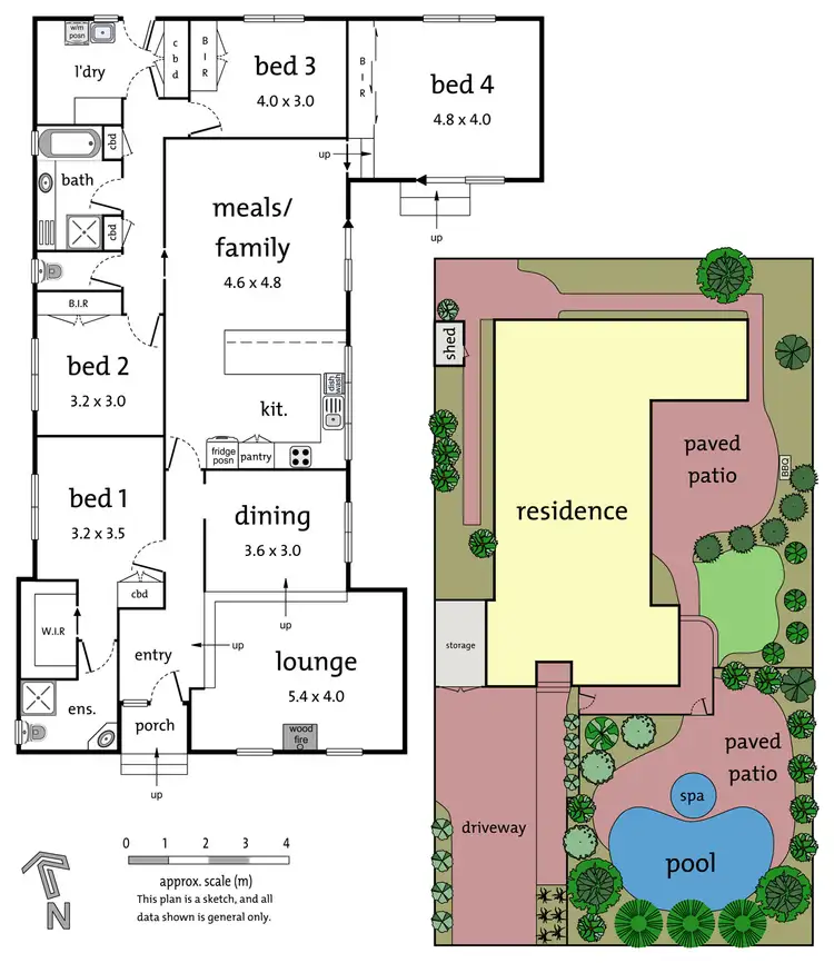 Floorplan of Homely house listing, 1 Conifer Court, Ringwood North VIC 3134