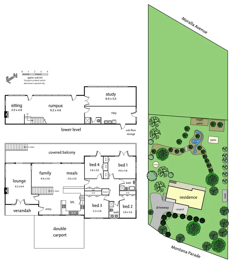 Floorplan of Homely house listing, 41-43 Montana Parade, Croydon VIC 3136
