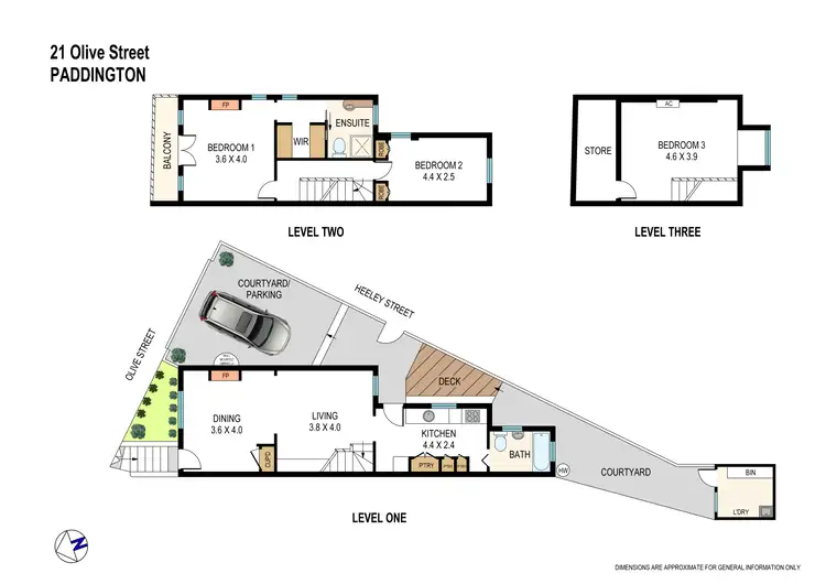 Floorplan of Homely house listing, 21 Olive Street, Paddington NSW 2021