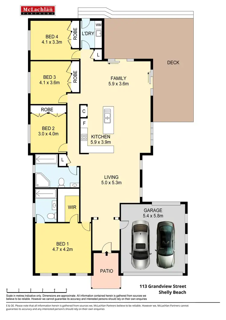 Floorplan of Homely house listing, 113 Grandview Street, Shelly Beach NSW 2261