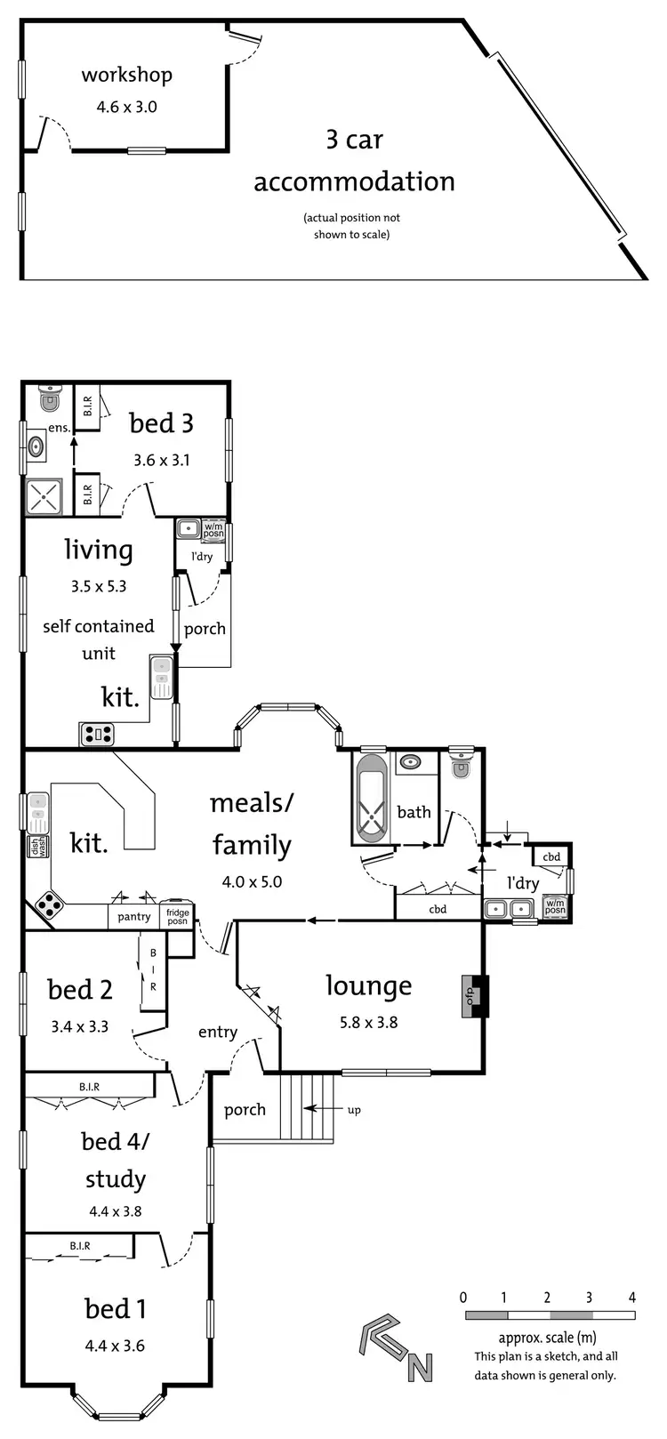 Floorplan of Homely house listing, 91 Campbell Street, Heathmont VIC 3135