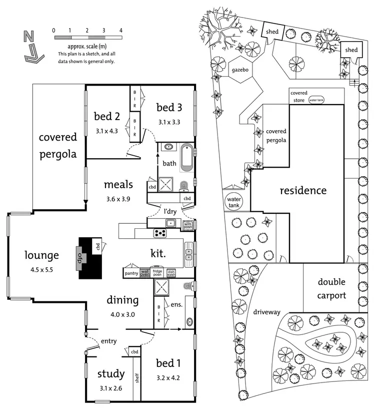 Floorplan of Homely house listing, 29 Danielle Crescent, Heathmont VIC 3135