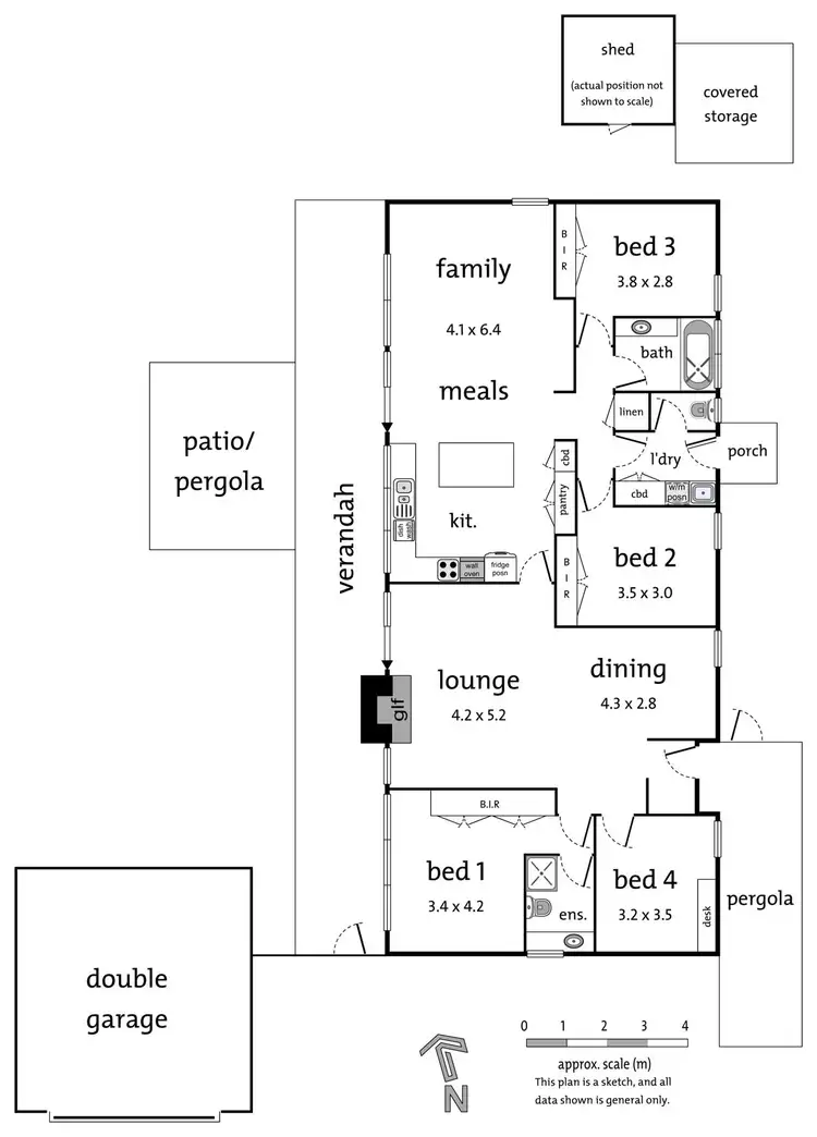 Floorplan of Homely house listing, 11 Hollywood Close, Templestowe VIC 3106