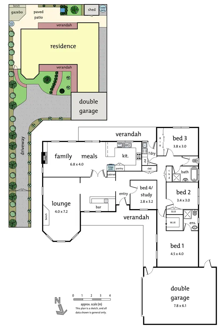 Floorplan of Homely house listing, 16B View Street, Croydon VIC 3136