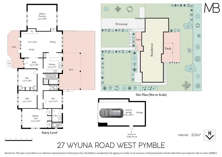 Floorplan of Homely house listing, 27 Wyuna Road, West Pymble NSW 2073