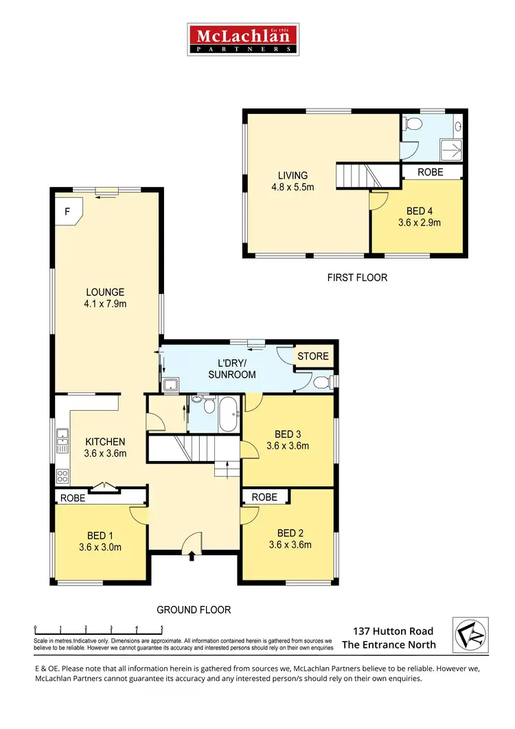 Floorplan of Homely house listing, 137 Hutton Road, The Entrance North NSW 2261