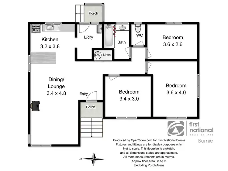 Floorplan of Homely house listing, 40 Wiseman Street, Shorewell Park TAS 7320