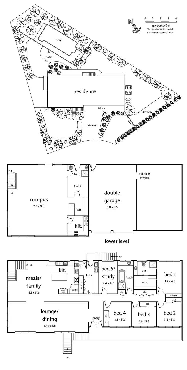 Floorplan of Homely house listing, 1 View Court, Heathmont VIC 3135