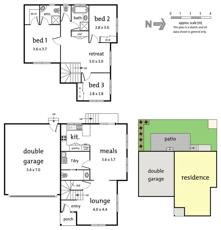 Floorplan of Homely townhouse listing, 14/270 Canterbury Road, Heathmont VIC 3135