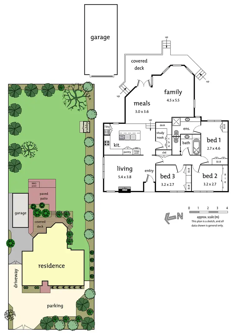 Floorplan of Homely house listing, 32 Allendale Road, Croydon VIC 3136