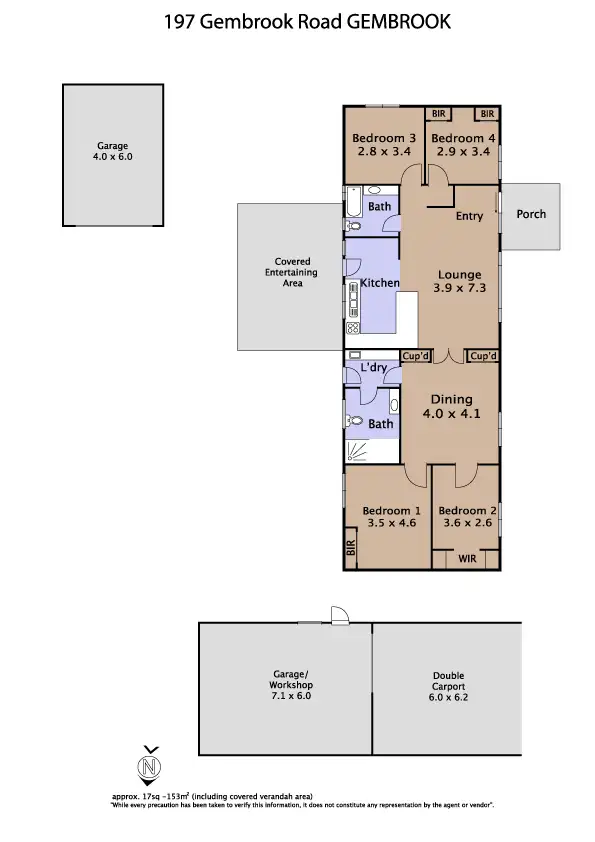 Floorplan of Homely house listing, 197 Gembrook Road, Gembrook VIC 3783