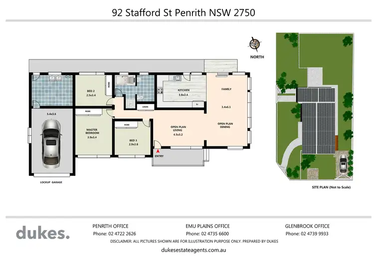 Floorplan of Homely house listing, 92 Stafford Street, Penrith NSW 2750