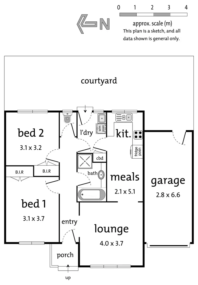 Floorplan of Homely unit listing, 6/33-35 Bond Street, Ringwood VIC 3134