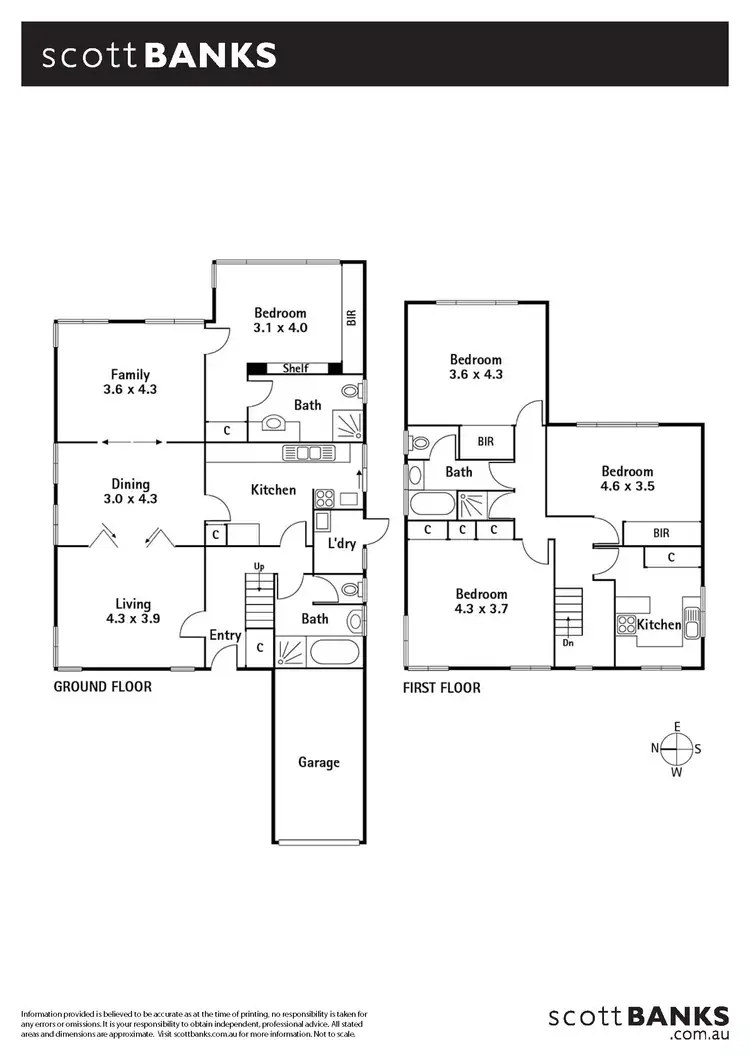 Floorplan of Homely house listing, 50 Baird Street, Brighton East VIC 3187