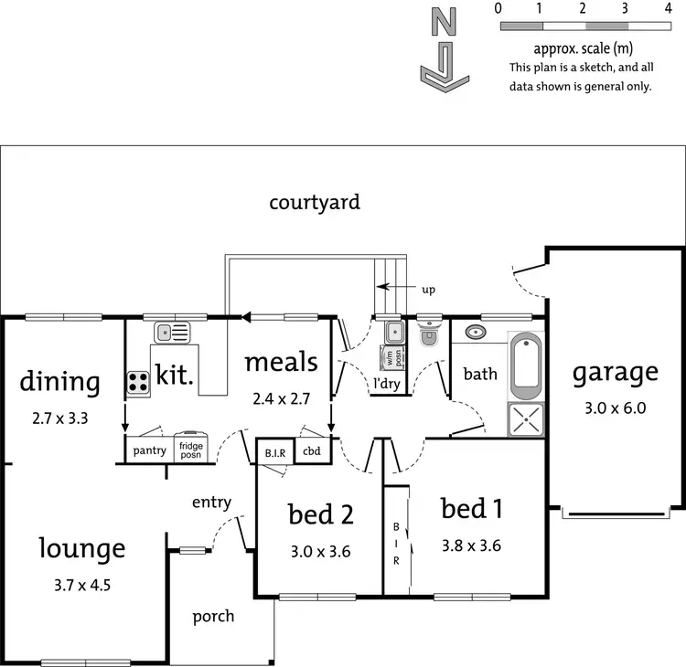 Floorplan of Homely unit listing, 7/6-8 The Greenway, Heathmont VIC 3135