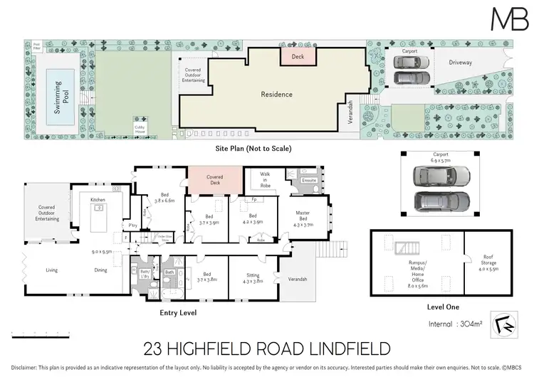 Floorplan of Homely house listing, 23 Highfield Road, Lindfield NSW 2070