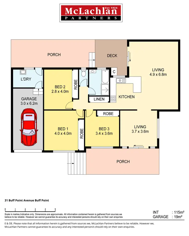 Floorplan of Homely house listing, 31 Buff Point Avenue, Buff Point NSW 2262