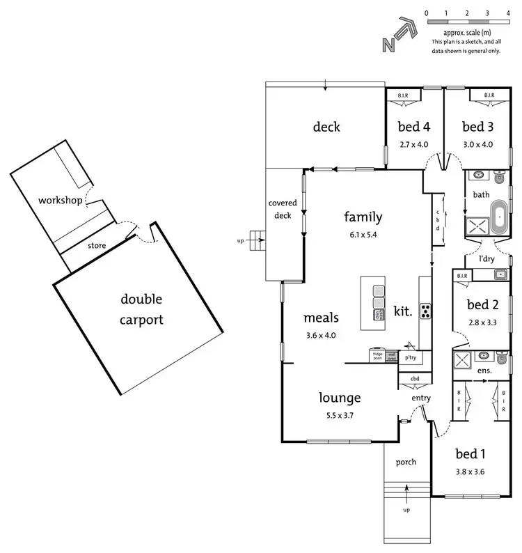 Floorplan of Homely house listing, 7 Huxley Court, Bayswater VIC 3153