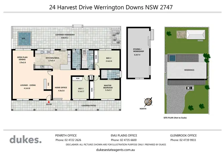 Floorplan of Homely house listing, 24 Harvest Drive, Werrington Downs NSW 2747