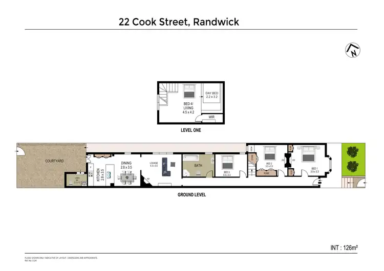 Floorplan of Homely house listing, 22 Cook Street, Randwick NSW 2031