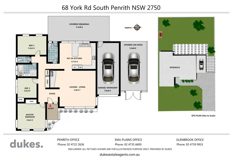Floorplan of Homely house listing, 68 York Road, South Penrith NSW 2750