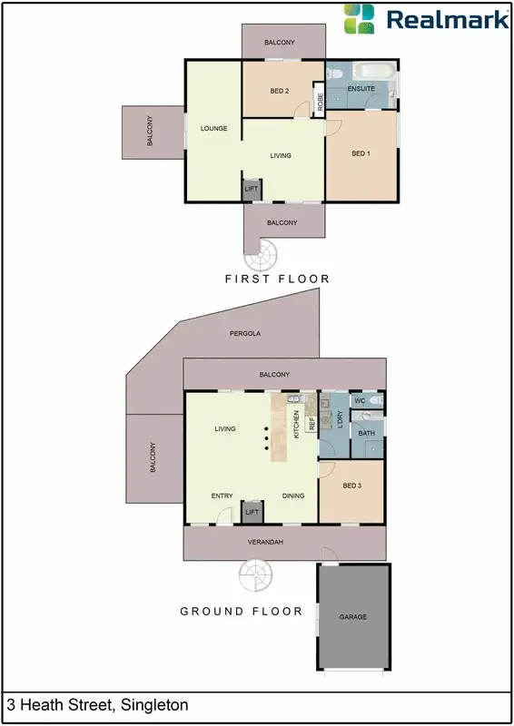 Floorplan of Homely house listing, 3 Heath Street, Singleton WA 6175