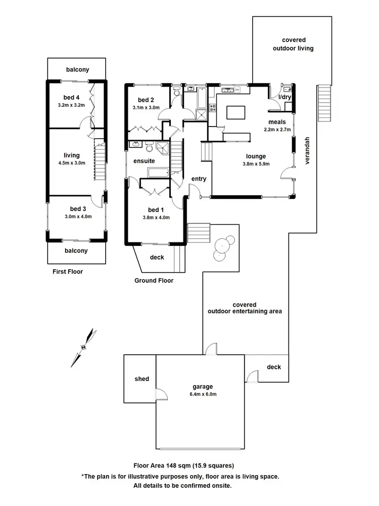 Floorplan of Homely house listing, 8 Colombo Road, Belgrave VIC 3160
