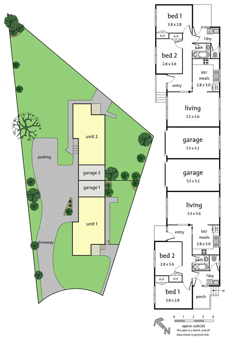 Floorplan of Homely house listing, 9 Lake Avenue, Mitcham VIC 3132