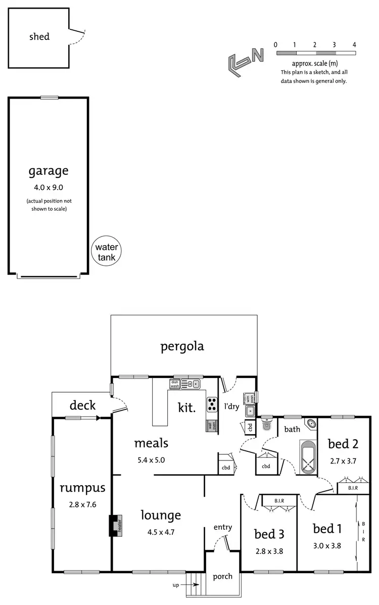 Floorplan of Homely house listing, 6 Powell Street, Croydon VIC 3136