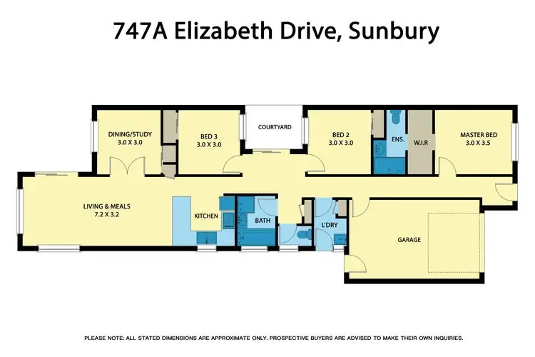 Floorplan of Homely house listing, 747A Elizabeth Drive, Sunbury VIC 3429