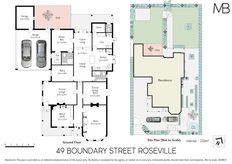 Floorplan of Homely house listing, 49 Boundary Street, Roseville NSW 2069