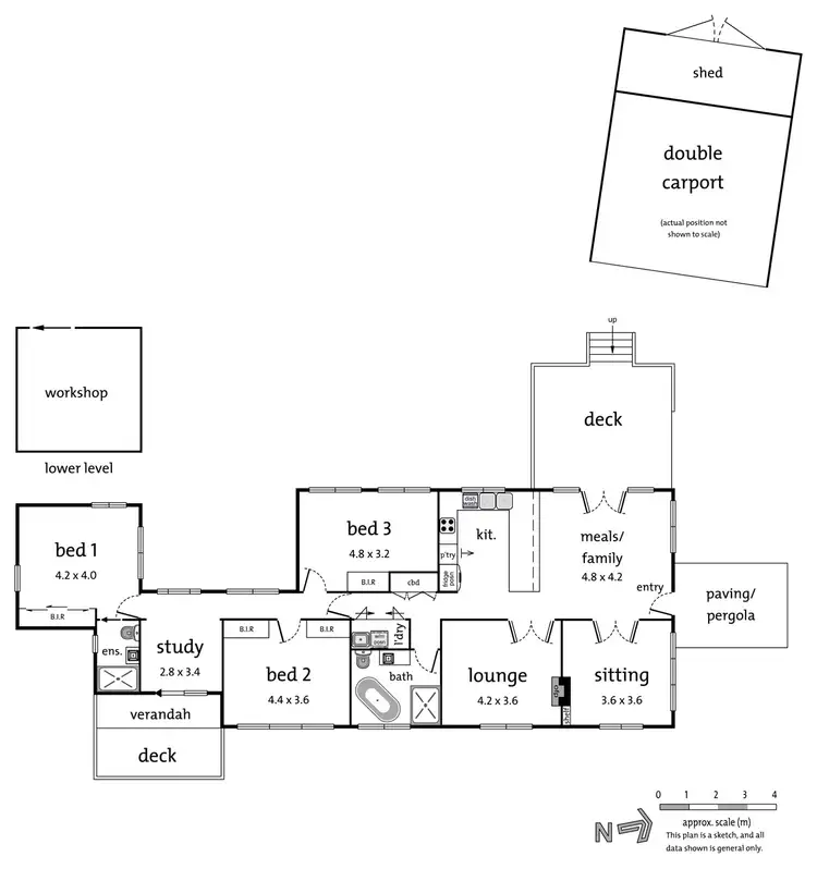 Floorplan of Homely house listing, 242 Bayswater Road, Bayswater North VIC 3153