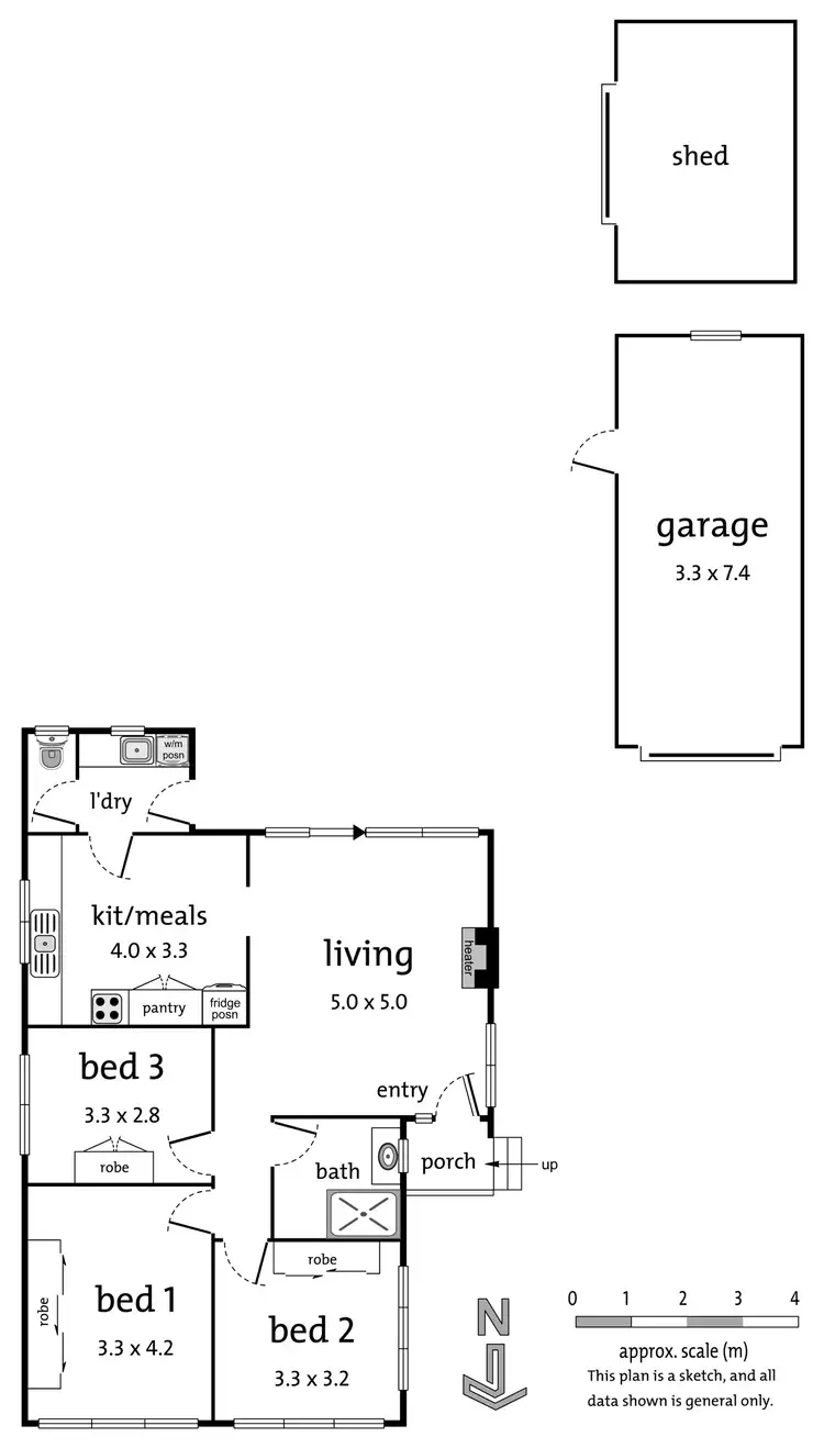 Floorplan of Homely house listing, 38 Daisy Street, Heathmont VIC 3135