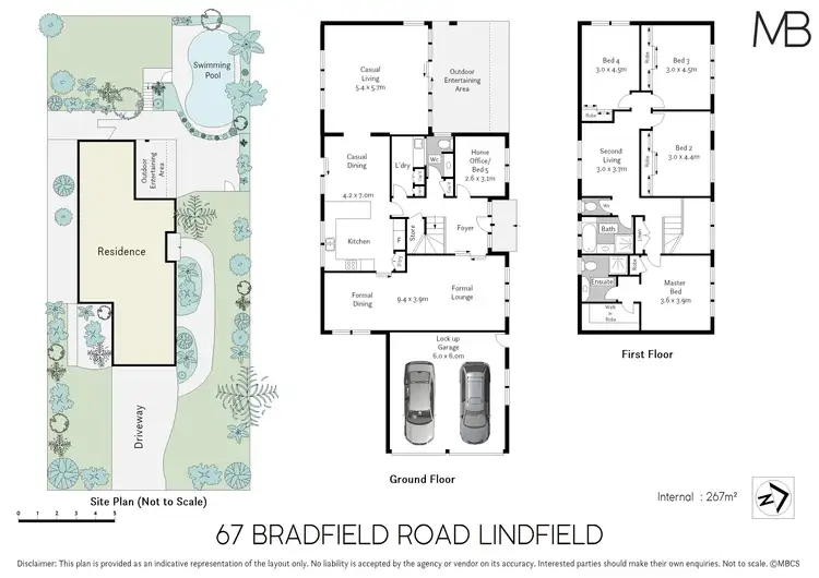 Floorplan of Homely house listing, 67 Bradfield Road, Lindfield NSW 2070
