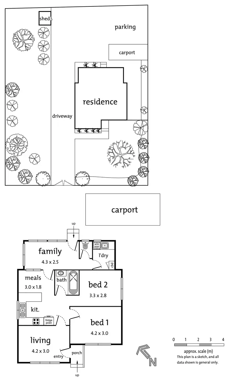 Floorplan of Homely house listing, 100 Alto Avenue, Croydon VIC 3136
