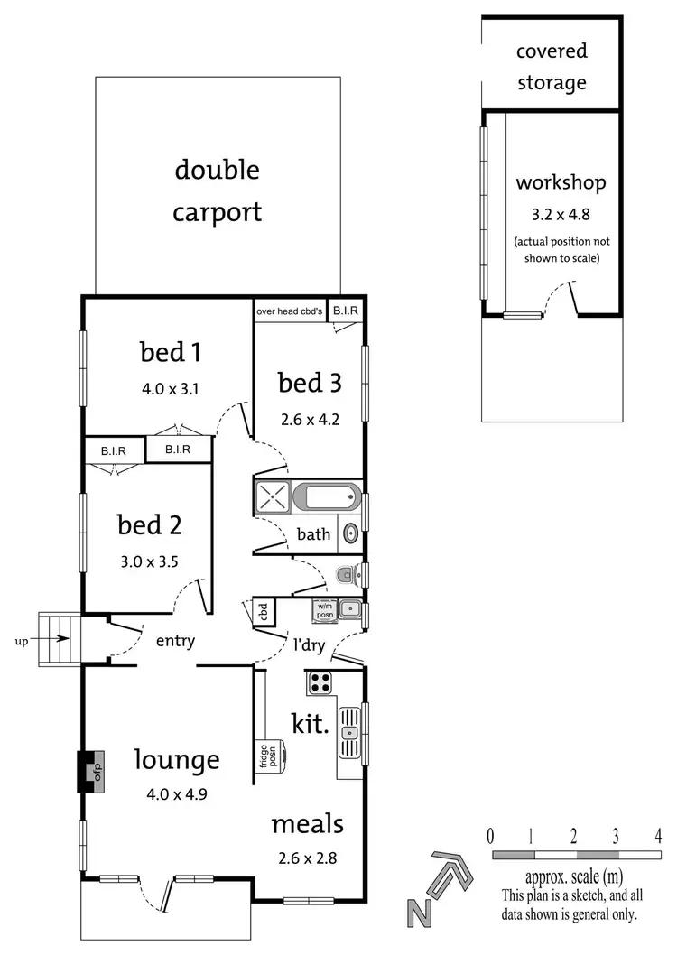 Floorplan of Homely other listing, 1 Murray Road, Croydon VIC 3136