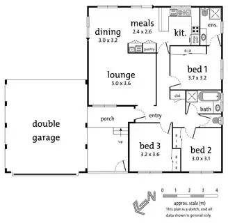 Floorplan of Homely house listing, 36 Maroondah Highway, Croydon VIC 3136