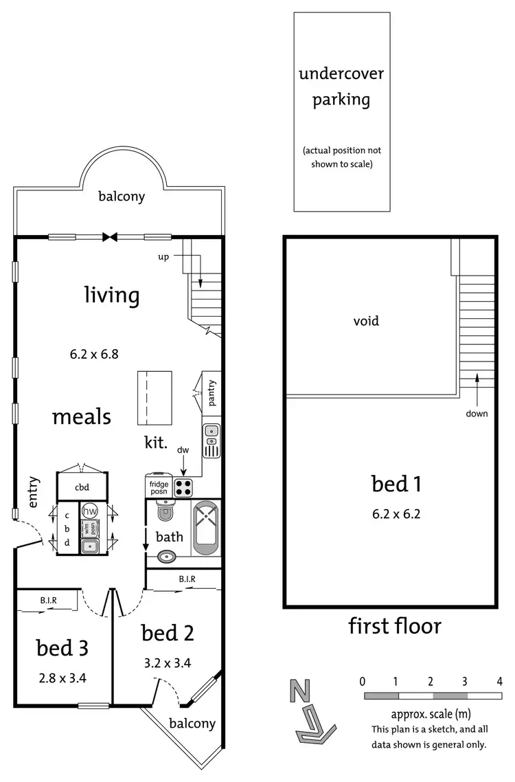 Floorplan of Homely apartment listing, 59/13-19 Hewish Road, Croydon VIC 3136