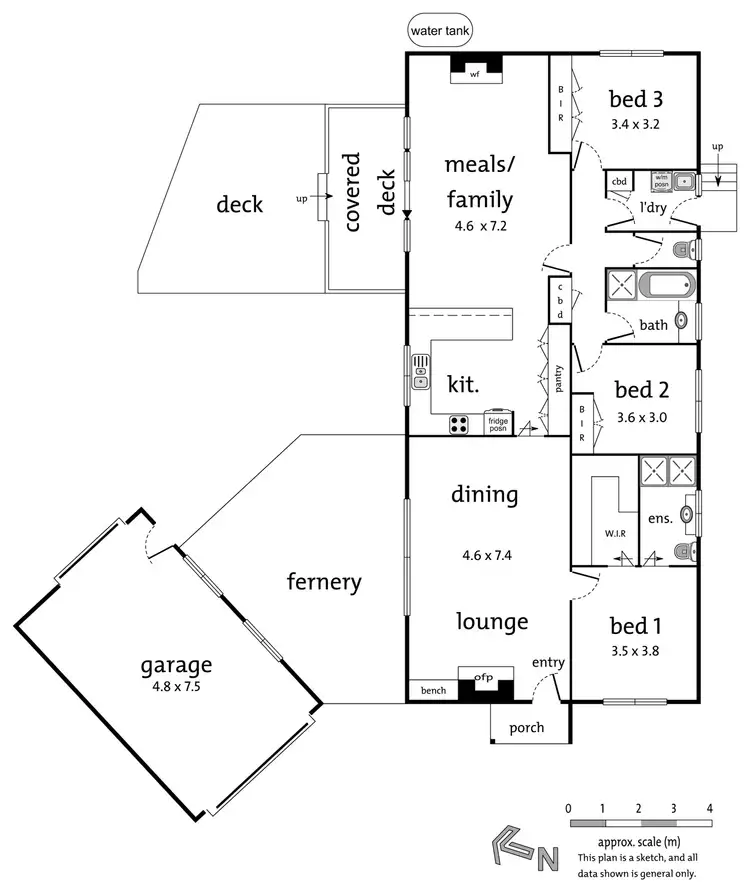 Floorplan of Homely house listing, 4 Selby Court, Croydon North VIC 3136