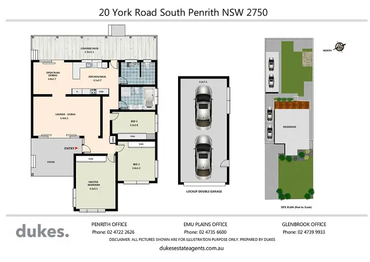 Floorplan of Homely house listing, 20 York Road, South Penrith NSW 2750