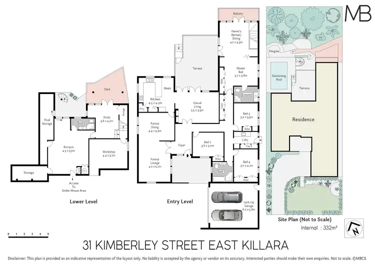 Floorplan of Homely house listing, 31 Kimberley Street, East Killara NSW 2071
