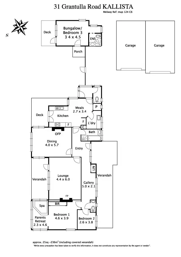 Floorplan of Homely house listing, 31 Grantulla Road, Kallista VIC 3791