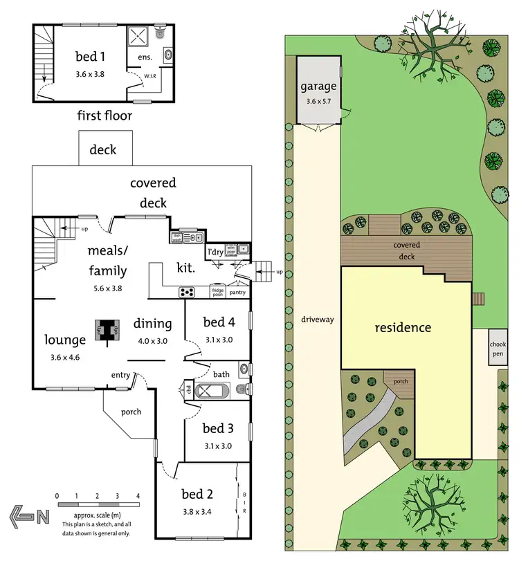 Floorplan of Homely house listing, 19 Myrtle Avenue, Heathmont VIC 3135