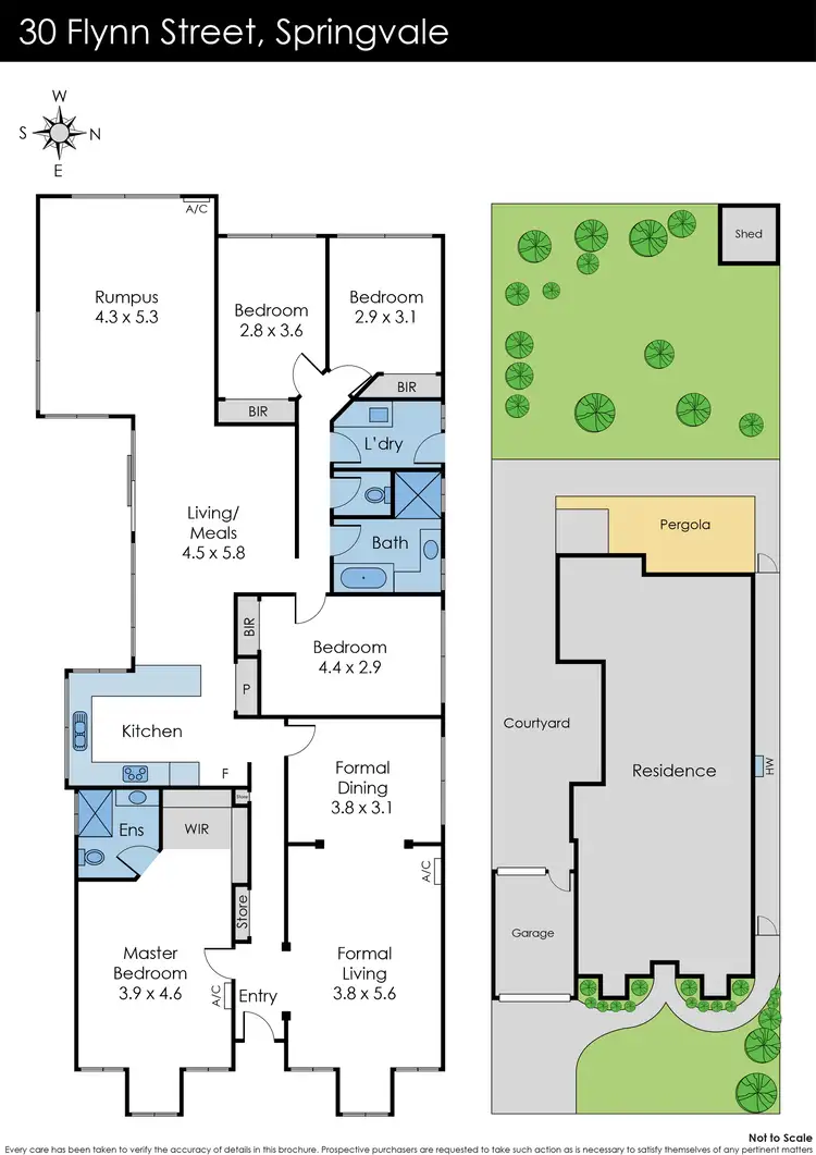Floorplan of Homely house listing, 30 Flynn Street, Springvale VIC 3171