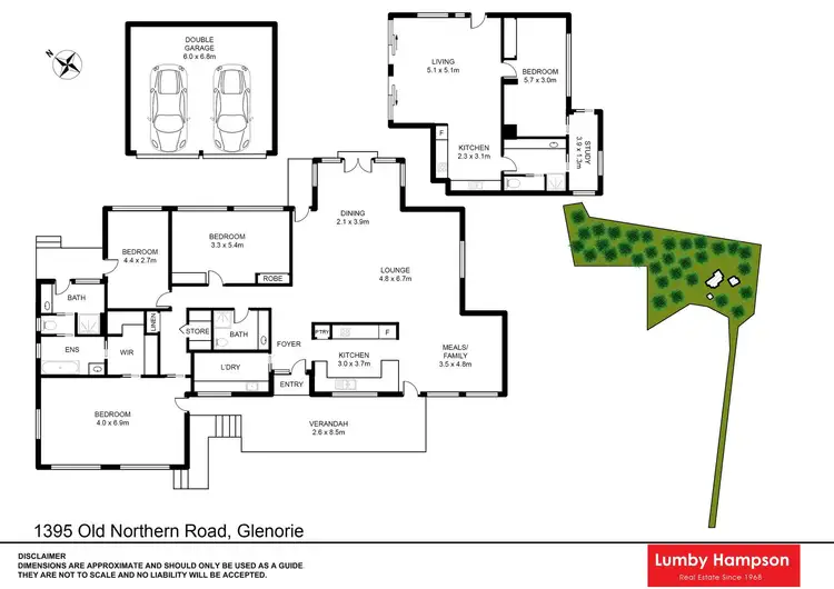 Floorplan of Homely house listing, 1395 Old Northern Road, Glenorie NSW 2157