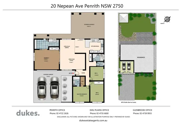 Floorplan of Homely house listing, 20 Nepean Avenue, Penrith NSW 2750