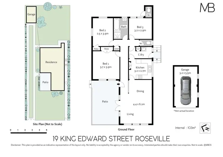Floorplan of Homely house listing, 19 King Edward Street, Roseville NSW 2069