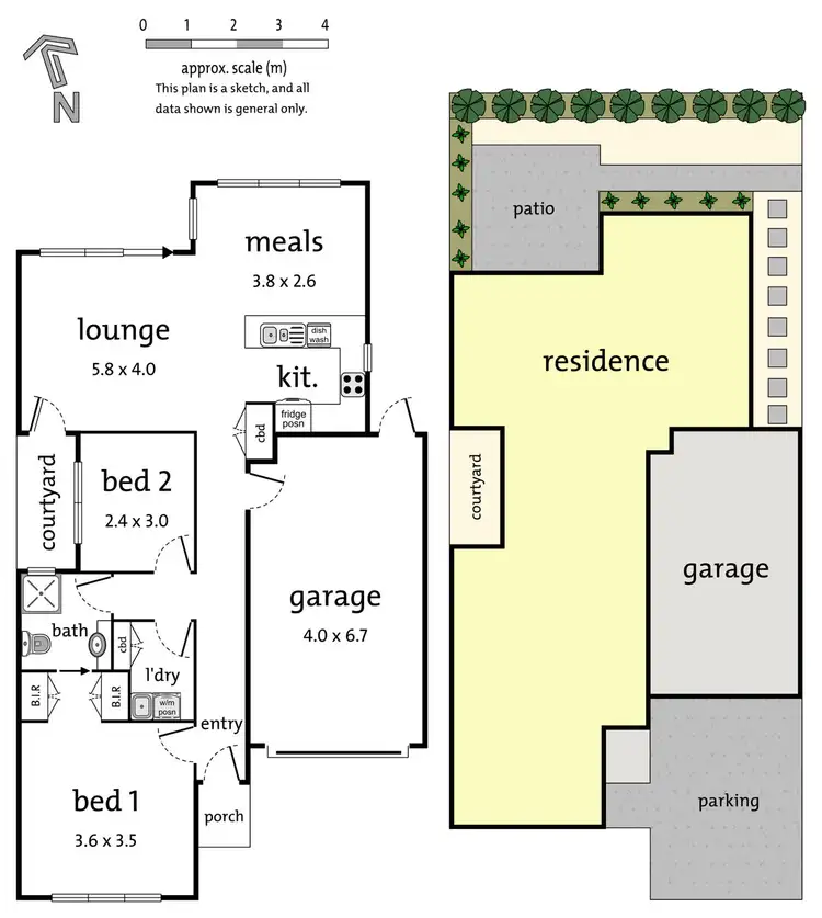 Floorplan of Homely unit listing, 9/1 Daws Road, Doncaster East VIC 3109