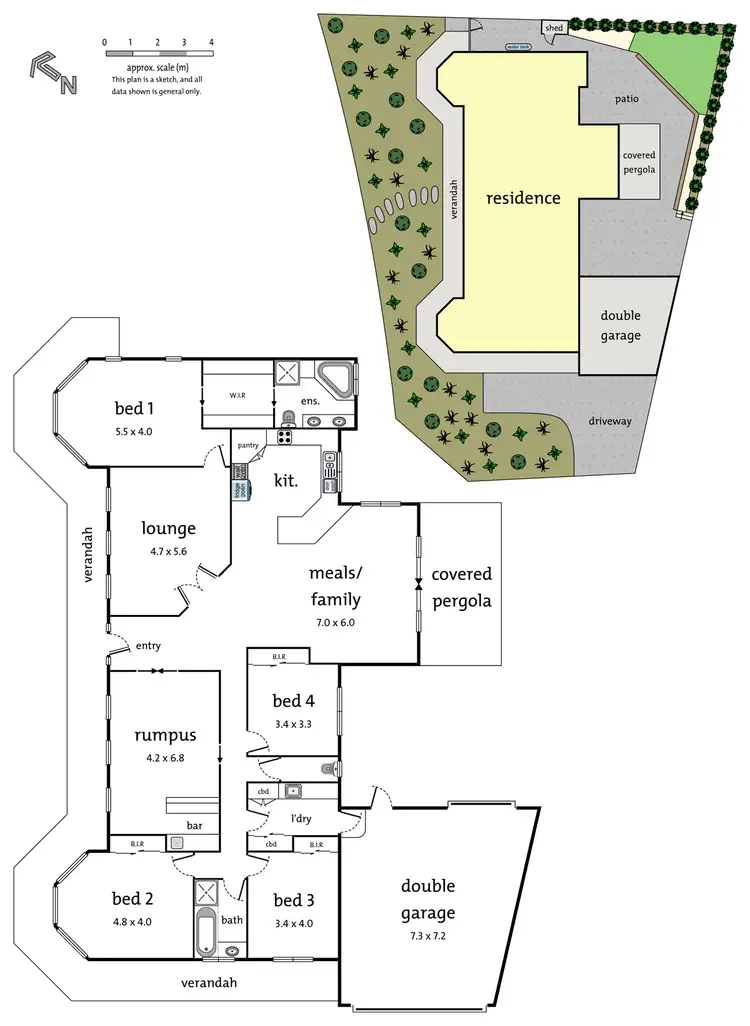 Floorplan of Homely house listing, 28 Haricot Way, Lilydale VIC 3140